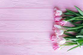 Pink Tulips Flowers Tulips Pink Wooden Background 4k Wallpaper Hdwallpaper Desktop Flower Background Wallpaper Pink Tulips Flower Backgrounds