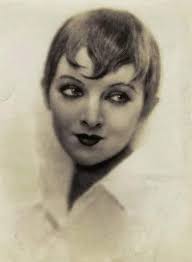 Very early portrait of Myrna Loy, just about the time she was discovered by  none other than Natacha Rambova ( who was married to Valentino at the time) 