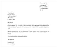 Word Resignation Letter Template Doc Copy Samples Of Resignation ...