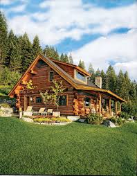 Big Sky Little Cabin In 2020 House In The Woods Log Home Floor Plans Log Homes
