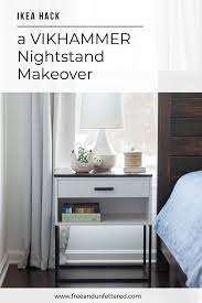 Ikea quality furniture at affordable prices. Ikea Hack A Vikhammer Nightstand Makeover Nightstand Makeover Ikea Hack Ikea
