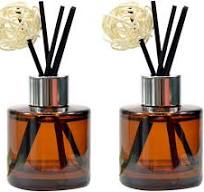 Amazon.com: Elandy 2Pcs 50Ml/1.7oz Empty Amber Round Glass ...