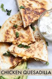 Spicy Chicken Quesadilla Chicken Quesadilla Recipe Chicken Quesadillas Chicken Recipes