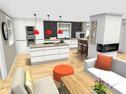 Small kitchen with marble island. Roomsketcher Blog Plan Your Kitchen Design Ideas With Roomsketcher