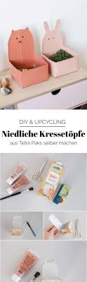 Paar heiratet für nur knapp 300 euro. Diy Kressetopfe Aus Tetra Pak Baby Diy Diy Sachen Bastelideen