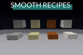Here is how to craft smooth sandstone in minecraft. Smooth Recipes Minecraft Data Pack