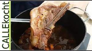 Der rinderhackbraten sieht nicht nur unglaublich lecker aus, er schmeckt auch so! Saftige Dicke Rippe Selber Machen Und Im Backofen Schmoren Rezept Youtube