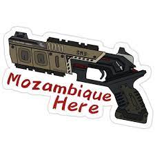 Mozambique here (an apex legends song). Apex Legends Mozambique Here Art Sticker By Gingersnark Sticker Art Apex Space Drawings