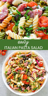 Italian Pasta Salad Gal On A Mission Recipe Pasta Salad Italian Easy Pasta Salad Recipe Italian Pasta Salad Recipe