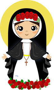 Santa Rosa De Lima Dibujo Animado