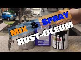 How To Mix And Spray Rustoleum Paint For A Budget Paint Job Youtube Rustoleum Car Paint Automotive Paint Auto Body