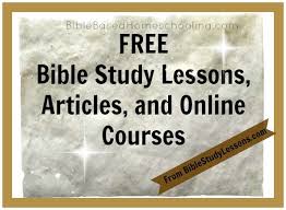 That means you do not have to pay to study them. Free Bible Study Lessons Bible Study Lessons Free Bible Study Bible Study
