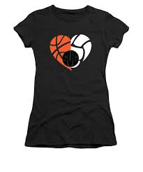 Download Basketball And Volleyball Monogram Basketball Volleyball Svg Dxf Eps File For Svgs Sports Monogram T Women S T Shirt For Sale By Dominic Loxton