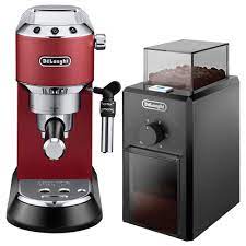 Which is the best de'longhi espresso maker? De Longhi Pump Espresso Red Coffee Grinder Red
