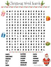 This word search features common christmas vocabulary. Printable Santa Claus Word Search A Fun Christmas Activity This Mama S Life