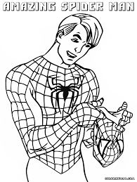 They didn't even bother giving him a i mean. Spider Man Suit Coloring Page Page 5 Line 17qq Com