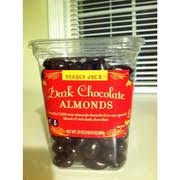 trader joe s dark chocolate almonds