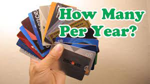 Keep an eye on the total you've borrowed. How Many Credit Cards Can You Apply Every Year Youtube