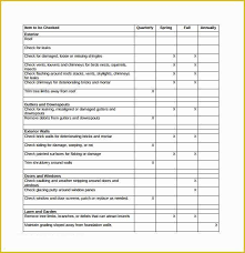 Preventive Maintenance Schedule Template Kozen