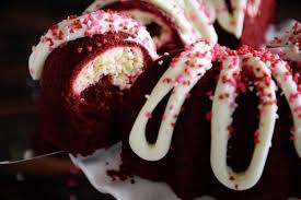 From lh6.googleusercontent.com when making the frosting, it's best to take the butter and soft cheese out of the fridge for an hour to come up to room temperature, to. Red Velvet Cream Cheese Bundt Cake The Novice Chef