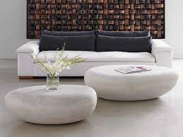 The chamcha wood comes from the acacia tree in northern thailand. Phillips Collection River Stone Roman 42 Wide Oval Coffee Table Stone Coffee Table Coffee Table Design Coffee Table Design Modern