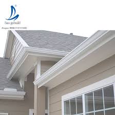 These are expected lifespans, but you should replace your gutters whenever they show obvious signs of wear and damage. Downspout Manufacturer China Metal Roof Drain Half Pipe Gutter Profiles K Style Aluminum Pvc Rain Gutters China Downspout Fittings Roof Water Collector