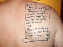 If you have already decided what to tattoo on your body, the next important thing is to decide what kind of lettering style you. 9 Trendiest Scroll Tattoo Designs With Pictures 2021