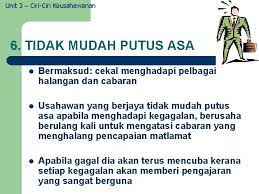 Maybe you would like to learn more about one of these? Cabaran Usahawan Untuk Berjaya