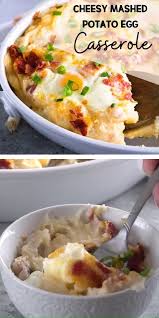 Cheesy Mashed Potato Egg Casserole Video Potatoe Casserole Recipes Potato And Egg Recipe Potato Egg Casserole