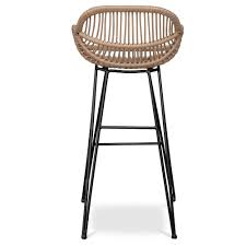 buy synthetic wicker bar stool magony