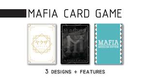 Page 1 of 1 start over page 1 of 1. Mafia Card Game Indiegogo