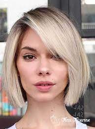 Kurzhaarschnitt Ideen Fur Frauen 2019 Bob Frisur Frisuren Bob Feines Haar Haarschnitt Ideen