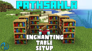 Minecraft Best Enchanting Table Setup Wt Akan22 Pathsahla Youtube