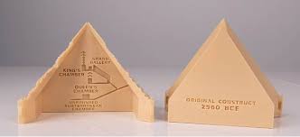 Explore The Great Pyramid Of Giza With This 3d Printed Model Pyramids Pyramid Model Pyramids Of Giza