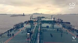 NICE VIEW OF SHIP BERTHING AT MUMBAI PORT INDIA | BOMBAY PORT