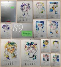 You can also use this site to find out when a. Sabine Gerstacker 12 Farbige Handkolorierte Drucke Kalender 1989 Abstrakte Kunst Nr 143261432248 Oldthing Sonstige Malerei