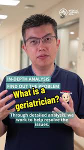 What do geriatricians do? 👴🏻👵🏻 Geriatrics is the medical specialty of  caring for older adults, and geriatricians like Dr Low Chung Min from  Sunway Medical Centre Penang @sunwaymedicalpenang are ...