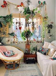 The bohemian style furniture is unique style furniture that makes the your house and life more colorful and adorable. Ideas For Boho Style Furniture Beautiful Simple Hippie Home Decor Boho Style Furniture Rooms Home Decor