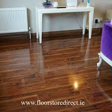 Even better, laminate is an environmentally friendly flooring option, often made with recycled materials and requiring no harvesting of rare trees. Liberty Gloss American Walnut Floorstore Direct High Gloss Laminate