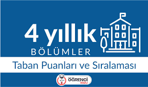 .bölümü meslekleri,sayısal puanlı bölümleri mf,2021 sayısal taban puanları sizleri için derledik. 4 Yillik Bolumlerin Taban Puanlari 2020 Basari Siralamalari