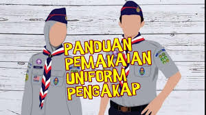 7.1.2 perbezaan bentuk baju anatara (l/p) dan penggunaan tudung bagi ahli pengakap perempuan 7.1.3 pemakaian tanda pangkat dan warna mengikut unit (pkk/pm/pr/pk). Panduan Pemakaian Uniform Pengakap Sekali Berpengakap Selamanya Berpengakap Youtube