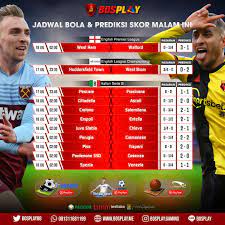 Jadwal Bola Malam Ini Malam Poker Slots
