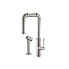Maybe you would like to learn more about one of these? K 1500 Tanz Stainless Steel Kitchen Faucet With Side Sprayer Isenberg