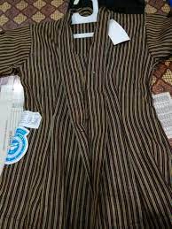 Trend terkini baju gamis modern wanita indonesia meliputi corak warna yang terang seperti cream, biru, merah muda, ungu dan hitam, hingga ada juga gamis motif batik. Jual Baju Jadul Wanita Kebaya Lurik Di Lapak Bid Official Store Bukalapak