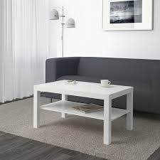 Side tables as different as night and day. Lack Coffee Table White 90x55 Cm Ikea