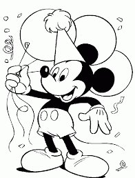 Mickey usually appears next to his girlfriend minnie mouse, his pet dog pluto, his friends donald duck and goofy, and his enemy peter, among others (see universe mickey mouse). Free Coloring Pages For Mickey Mouse Coloring Home