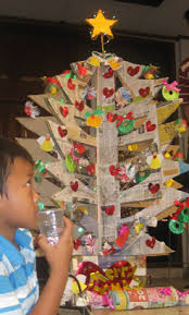 Kreasi membuat pohon natal dari barbek. Go Green X Mas Pohon Natal Dari Barang Bekas Kompasiana Com