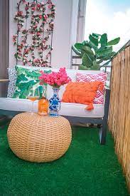 How To Decorate A Small Patio Or Balcony Small Patio Decor Small Patio Spaces Small Patio