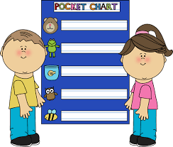 pocket chart clip art pocket chart vector image school