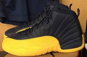 Black And Yellow Jordans 12 Release Date Air Jordan 12 Michigan Arriving In June Dr Wong Emporium Of Tings Web Magazine Jordan Shoes Girls Air Jordans Hype Shoes